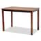 Baxton Studio Glenda Mid-Century Modern Greyish Beige Fabric and Walnut Brown Finished Wood 7-Piece Dining Set 187-7364-10520-Zoro - alternate 6